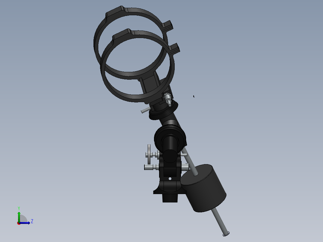 望远镜(7)左视图