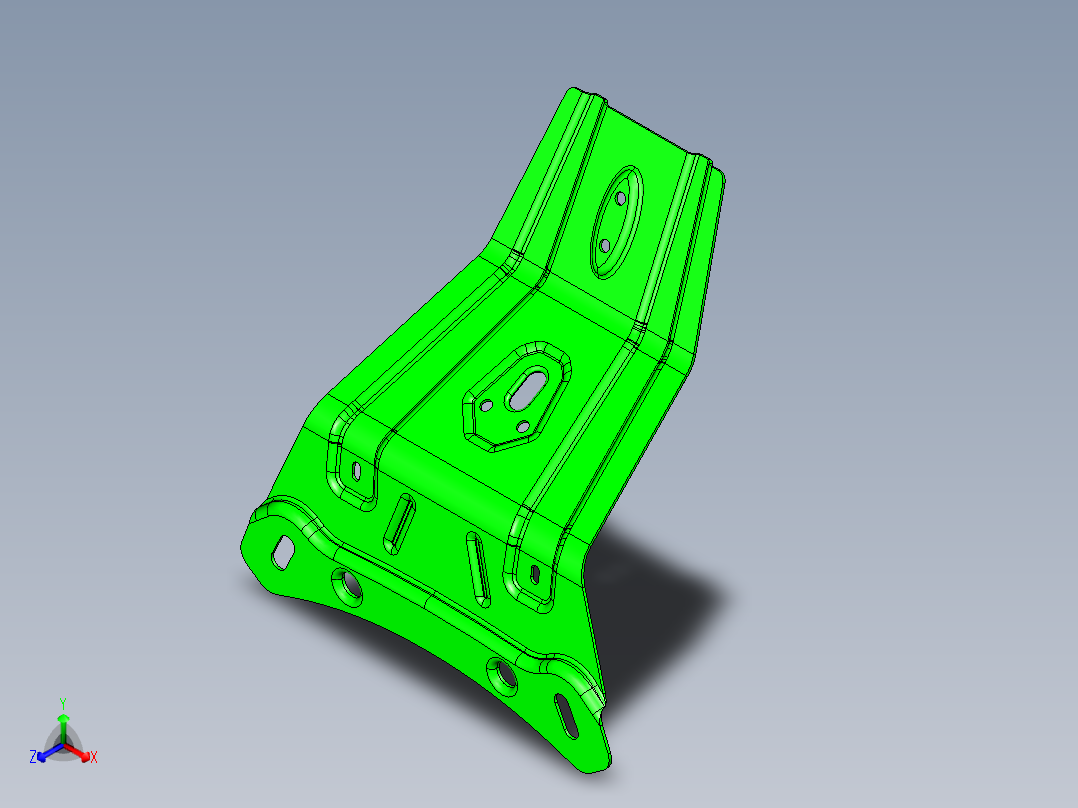 白车身-驾驶室加强支架