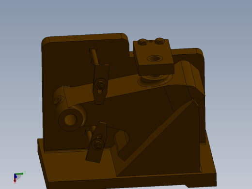 尾座体（支架B）加工工艺及钻斜面φ14孔夹具设计【含三维solidworks】【方案2.】