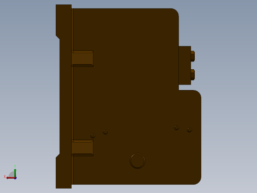 尾座体（支架B）加工工艺及钻斜面φ14孔夹具设计【含三维solidworks】【方案2.】后视缩略图
