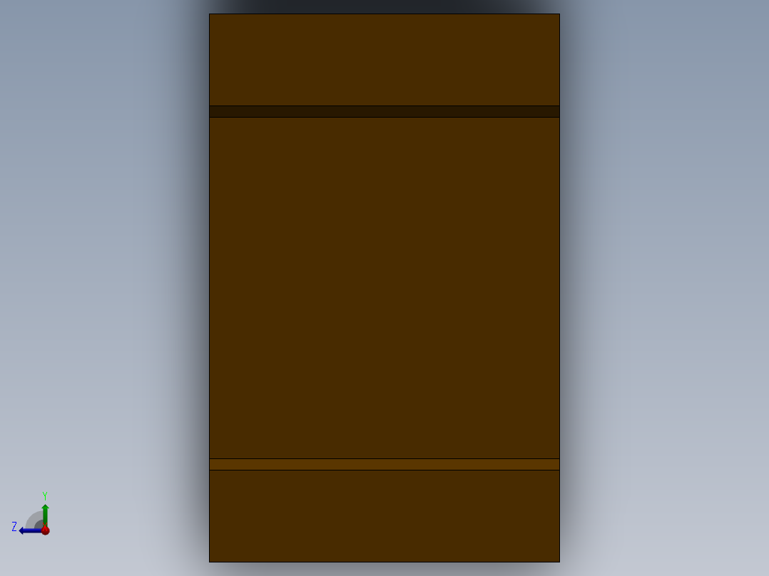 尾座体（支架B）加工工艺及钻斜面φ14孔夹具设计【含三维solidworks】【方案2.】右视图