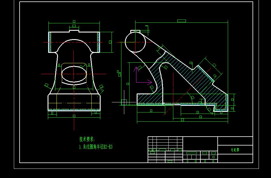 尾座体（支架B）加工工艺及钻斜面φ14孔夹具设计【含三维solidworks】【方案2.】