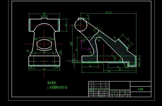 尾座体（支架B）加工工艺及钻斜面φ14孔夹具设计【含三维solidworks】【方案2.】缩略图