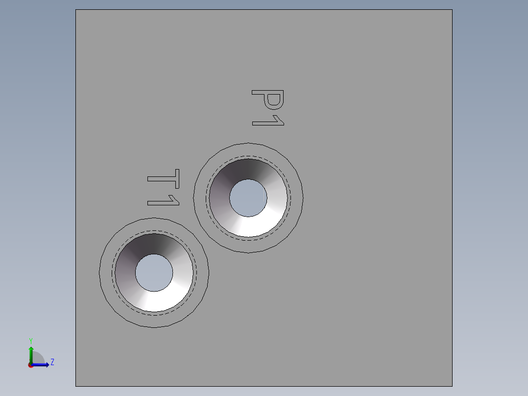 LXYC-BOSS 阀块左视图