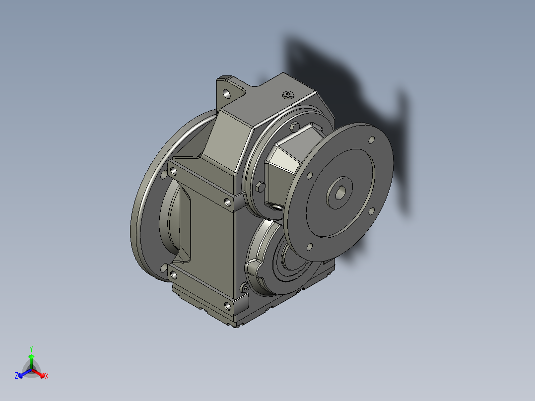 TFAF58AM80正等轴测图