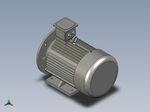 机座不带底脚端盖有凸缘(TK)71M(成品)