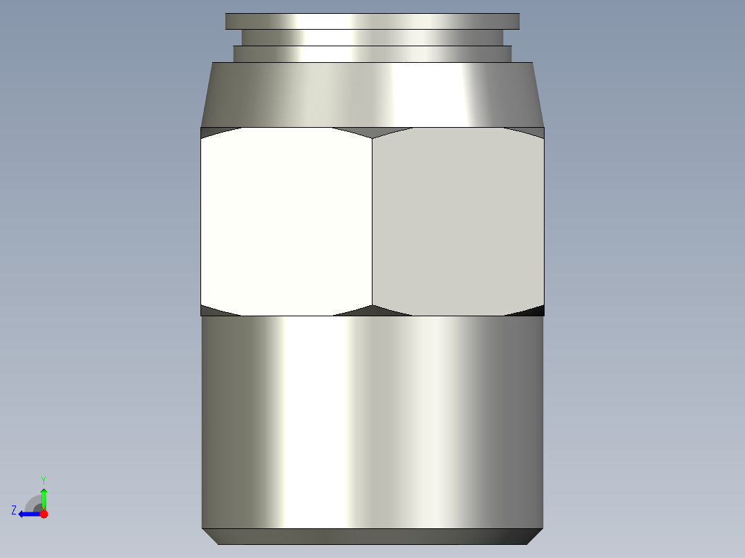 气动接头G1_2-12右视图