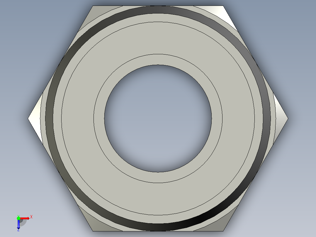 气动接头G1_2-12俯视图