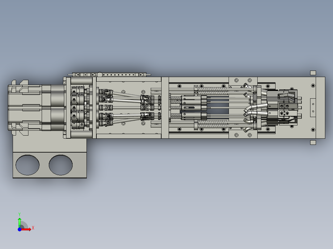 401锁螺丝模组-dtk前视图