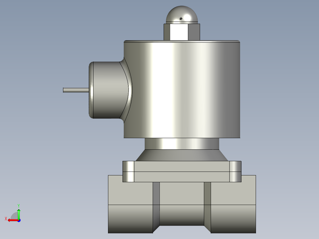 P127-电磁阀2W-160-15DC24V后视图