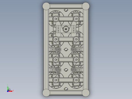物流快递包裹分拣设备前视缩略图