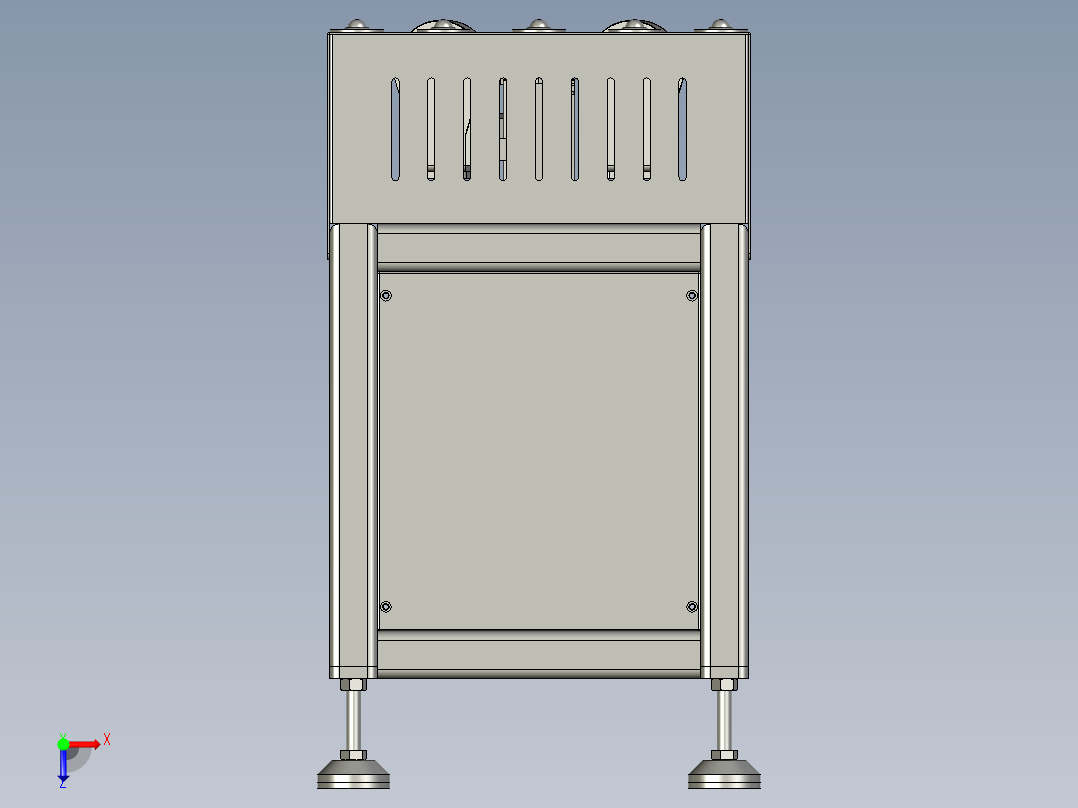 物流快递包裹分拣设备俯视图
