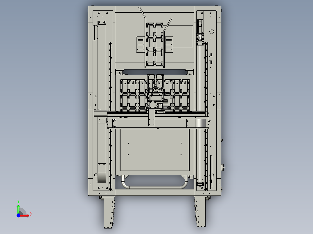 OPP上下料机前视图