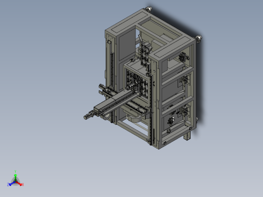 OPP上下料机正等轴测缩略图