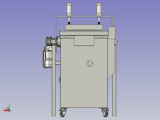 休闲食品油炸流水线后视缩略图