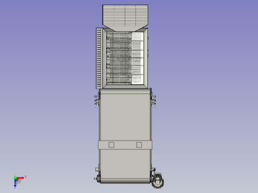 休闲食品油炸流水线俯视缩略图