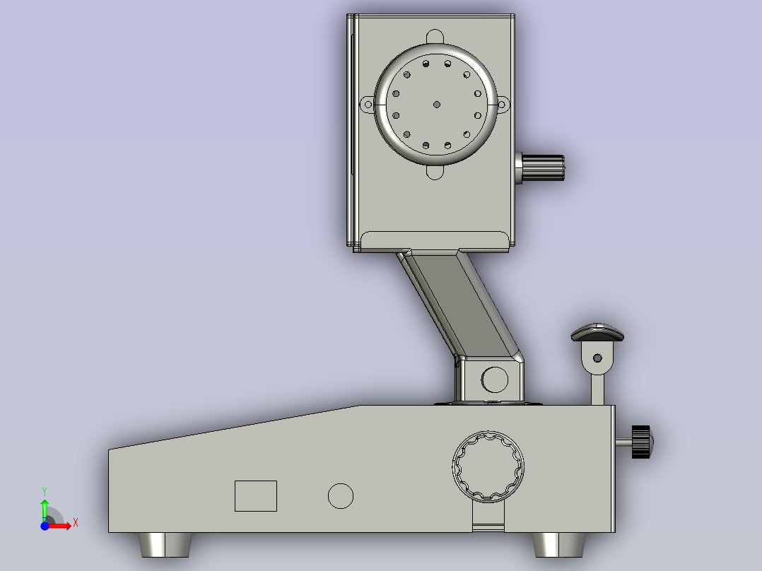 数字式同视机的斜视自主检测方法及系统前视图