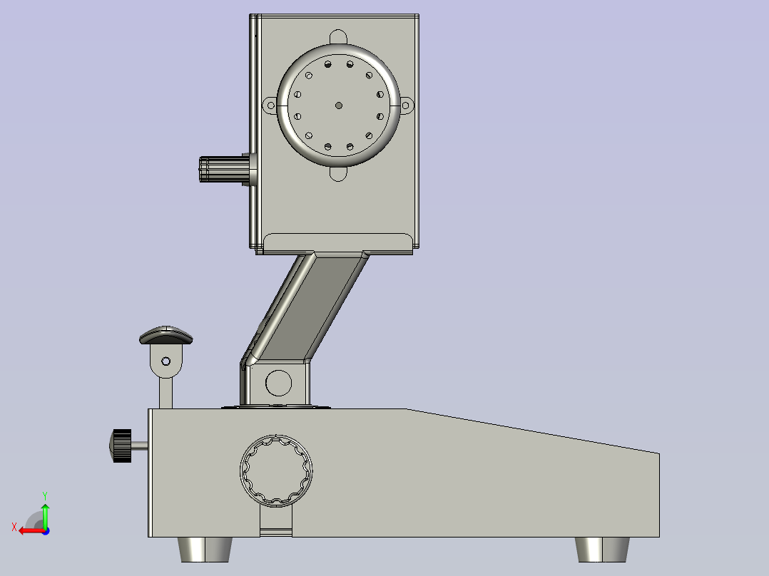 数字式同视机的斜视自主检测方法及系统后视图
