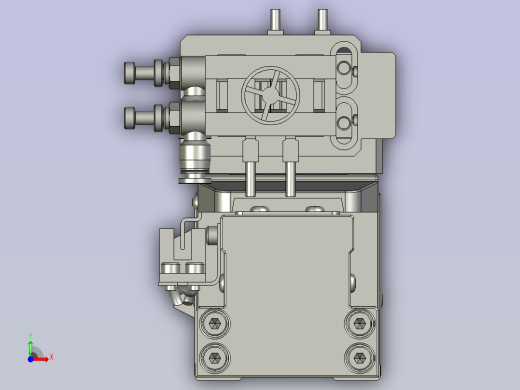 下套筒机械手前视缩略图