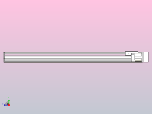 MTH13标准螺杆滑台[MTH13-L#-800-BR-P20-C3]右视缩略图