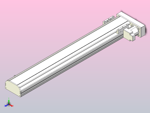 MTH13标准螺杆滑台[MTH13-L#-800-BR-P20-C3]正等轴测缩略图
