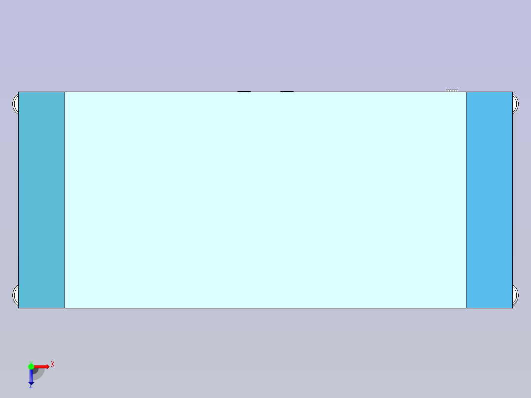 开关电线头剥线机俯视图