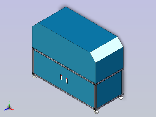 开关电线头剥线机正等轴测缩略图