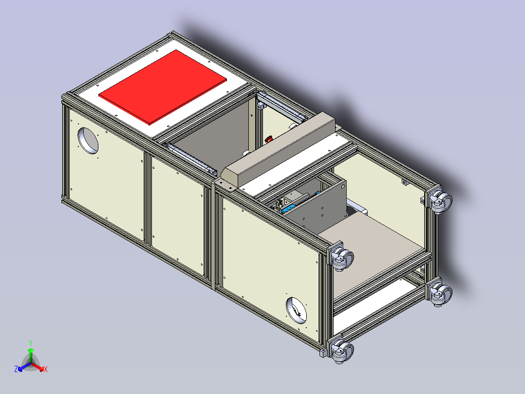 9603传动系统测试仪主视图