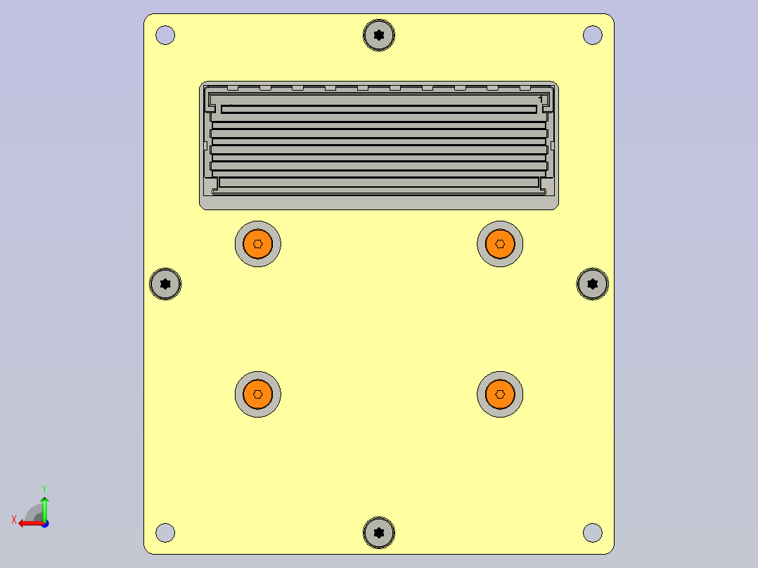 Jetson_AGX_Orin_Module_3D_STEP_Model后视图