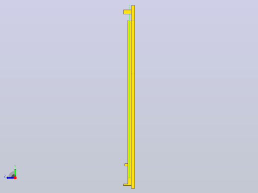 悬臂式液压加压固化工装脱模（0.8KN）（UG+CAD+说明书）右视缩略图