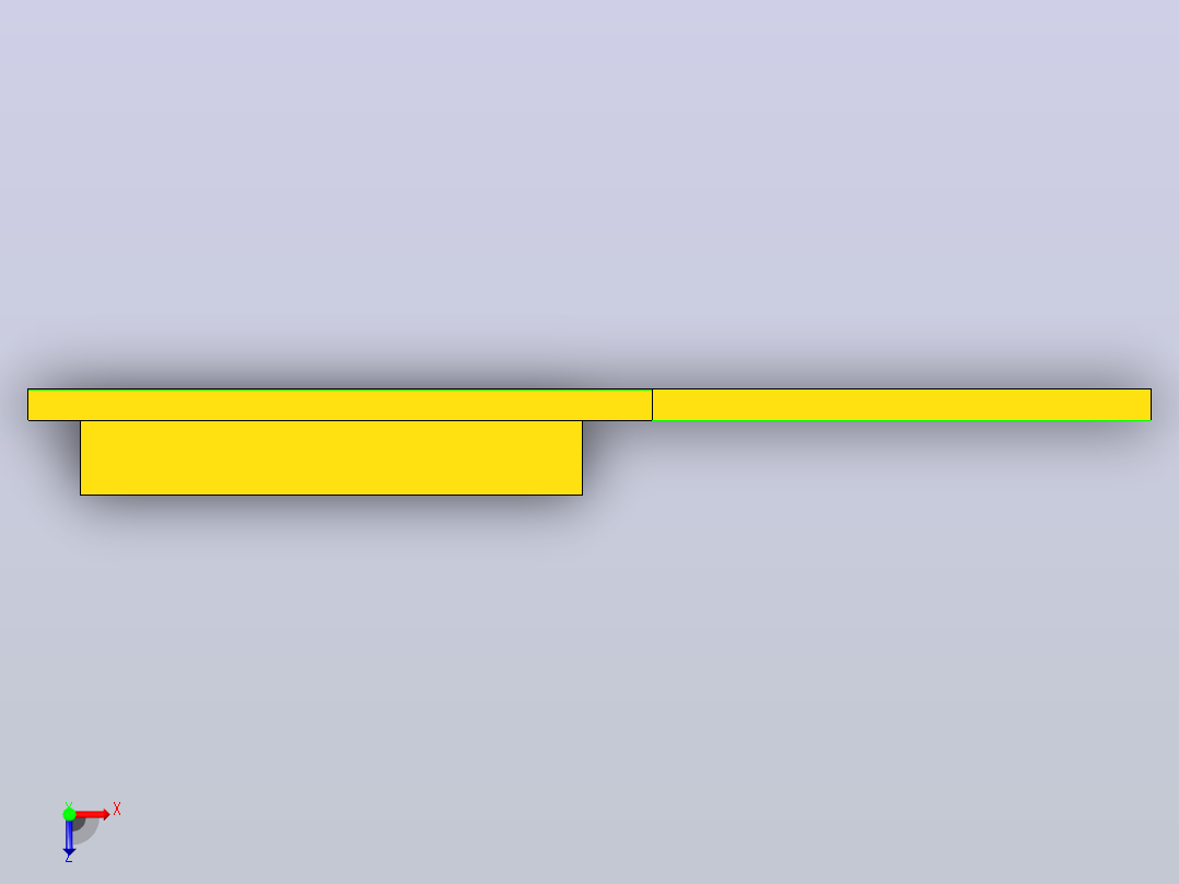 悬臂式液压加压固化工装脱模（0.8KN）（UG+CAD+说明书）俯视图
