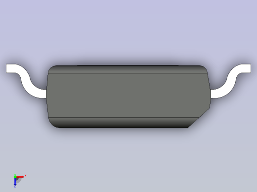 TPS259621 eFuse CAD 模型俯视缩略图
