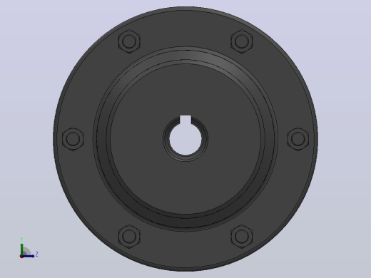 LT型弹性套柱销联轴器_LT1联轴器Z10×25／Z10×17左视缩略图