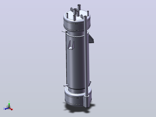 分离器分离设备separator-complete-model-1833-模型格式为 sw