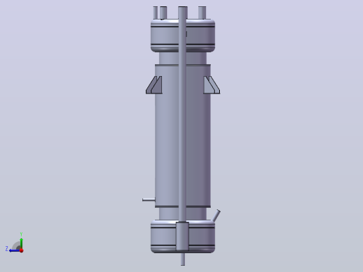 分离器分离设备separator-complete-model-1833-模型格式为 sw右视缩略图