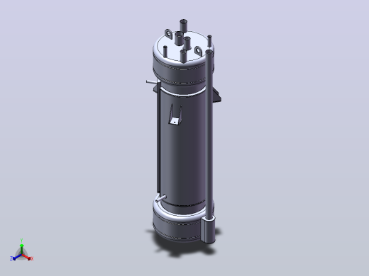 分离器分离设备separator-complete-model-1833-模型格式为 sw正等轴测缩略图