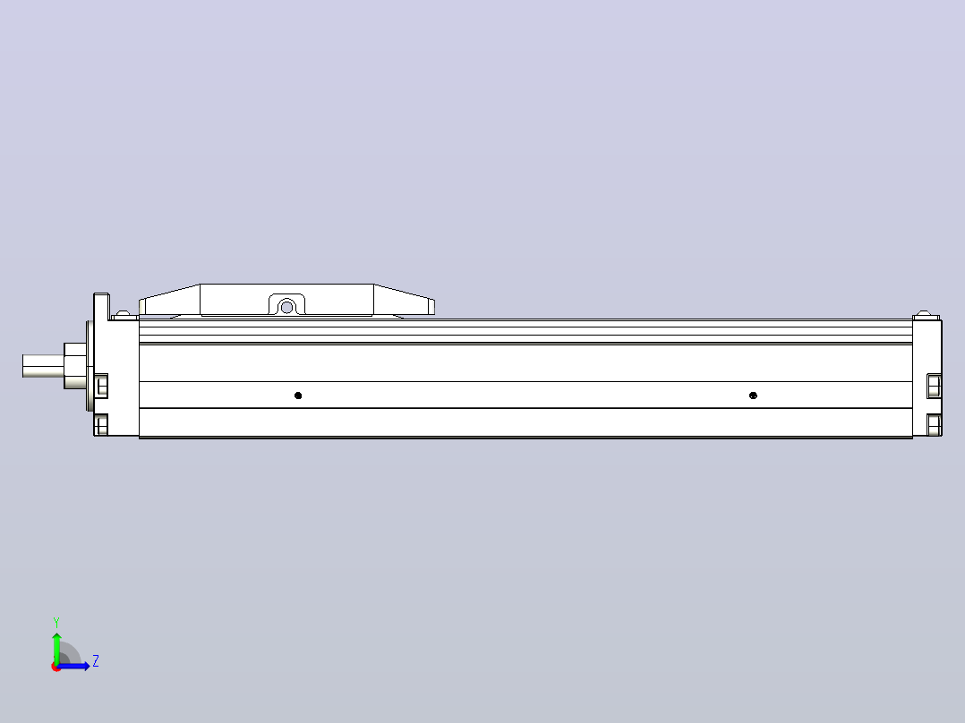 钢基模组TPA-KCR-8610C-340A1-M-H0左视图