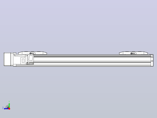 滚珠丝杠线性轴TPA-GCRS-50-1205C-L125-ML-M10-N3右视缩略图