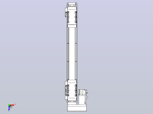 滚珠丝杠线性轴TPA-GCRS-50-1205C-L125-ML-M10-N3俯视缩略图