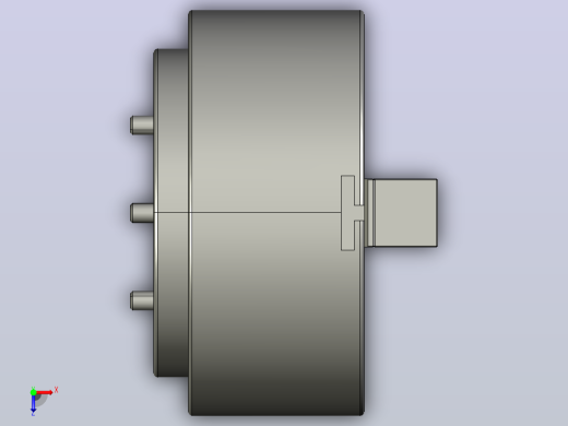 2H╱2H-A高速中空动力夹头[2H-08A5]俯视缩略图