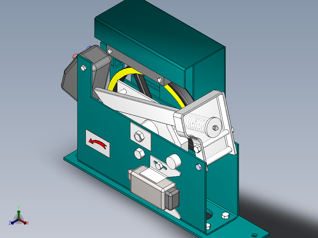 OX-240E双向限速器[OX-240E双向限速器]主视图
