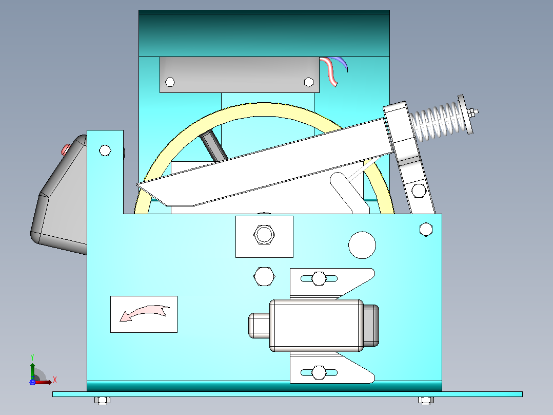 OX-240E双向限速器[OX-240E双向限速器]前视图