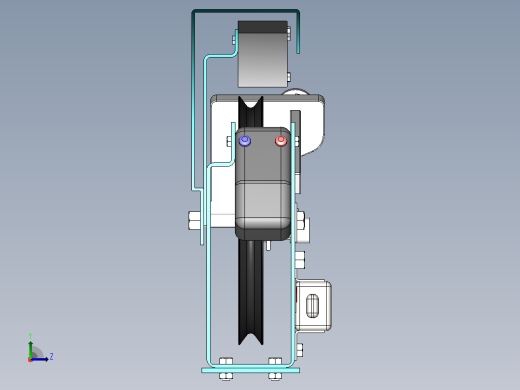 OX-240E双向限速器[OX-240E双向限速器]左视缩略图