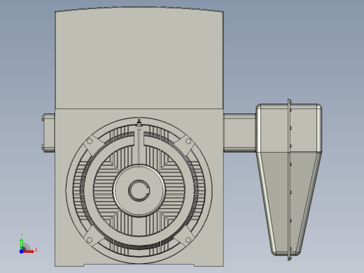 开启式冷却电机 1RA1 IM B3 6.6Kv 315_1RA1 310-2HJ10西门子电机前视缩略图