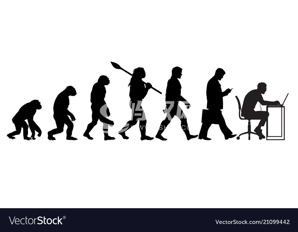 从石头到现代人猿图