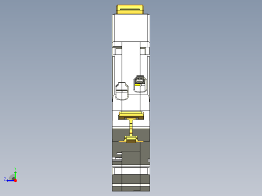 NBH-40&amp;1P&amp;N小型断路器三维模型202307右视缩略图