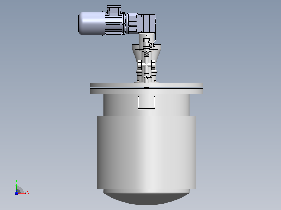 搅拌装置前视图