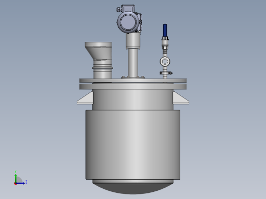 搅拌装置左视缩略图