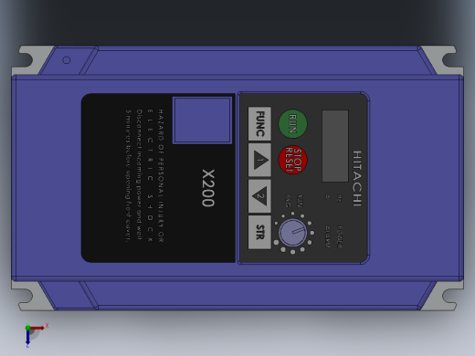 变频器俯视缩略图