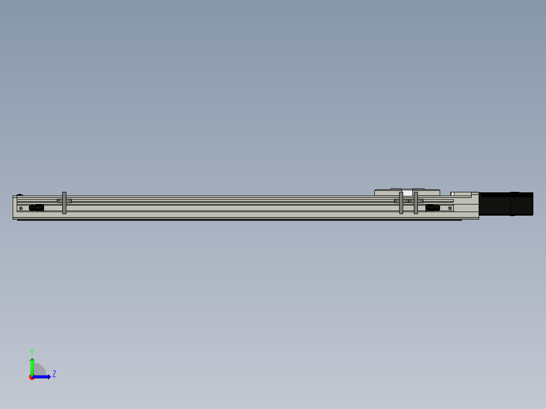 Toyo东佑达直线模组-ECH6-600-BC-反左视图